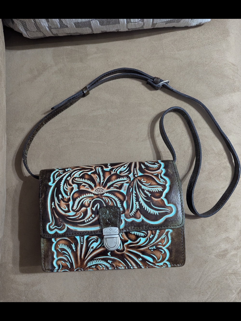 Patricia Nash Laurentina Tooled Turquoise Collection